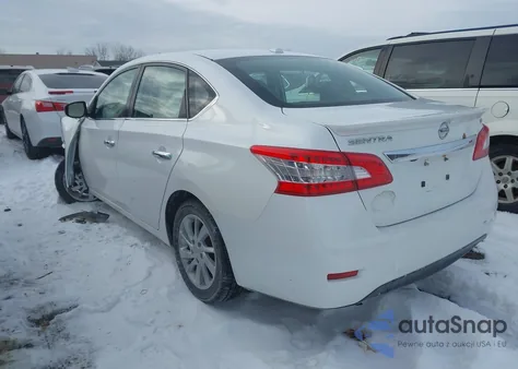 2015 Nissan Sentra z USA, uszkodzony, nr VIN 3N1AB7AP4FY265119
